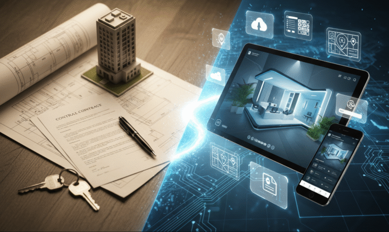 rəqəmsal platforma - rəqəmsallaşma - əmlakların idarə olunması
