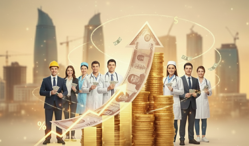 maaş artımları və pul kütləsi - inflyasiya